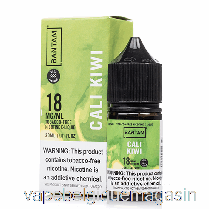 Jus De Vape Sels De Kiwi Cali - Vape Bantam - 30ml 18mg